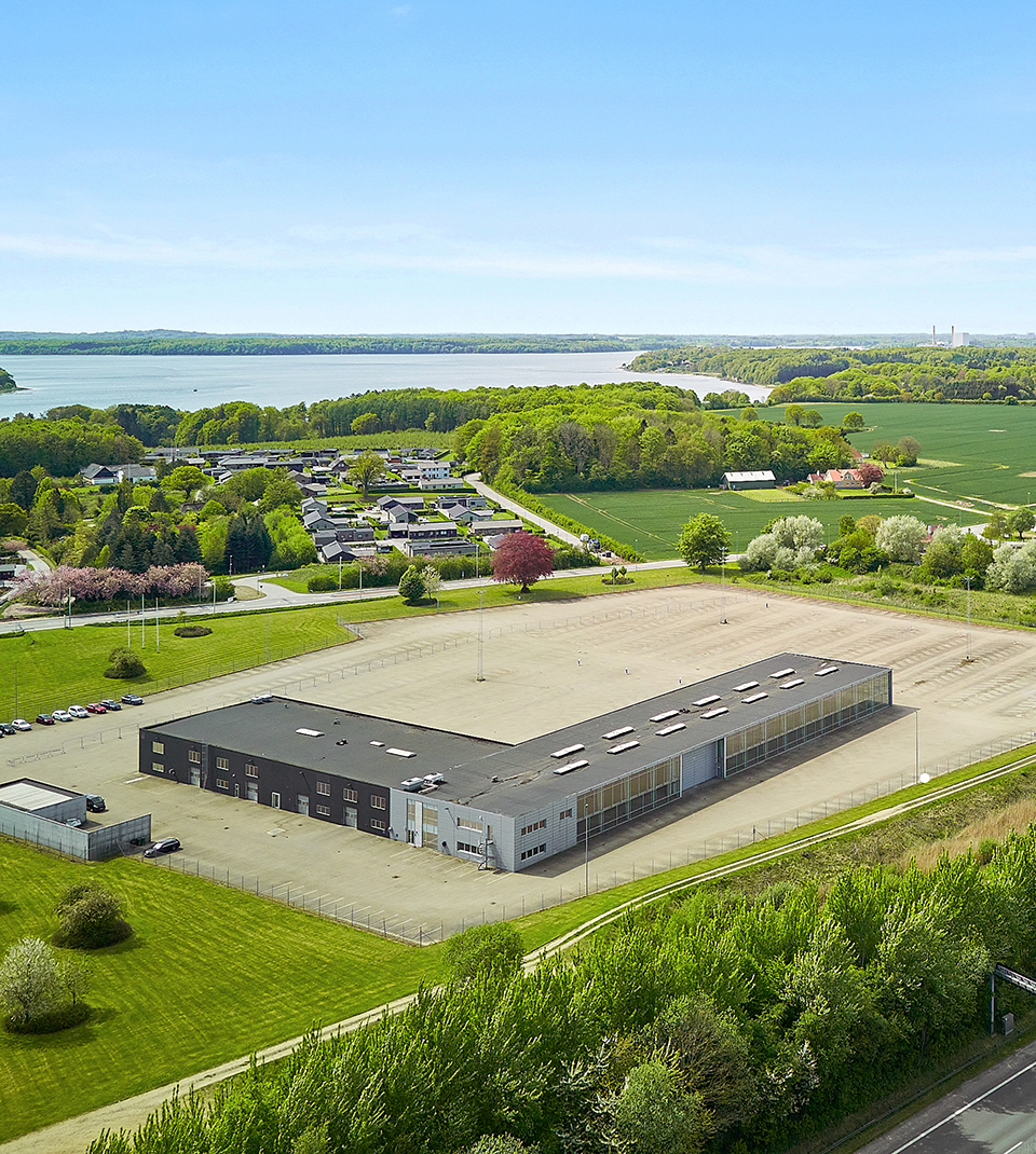 Axess Logistics anläggning i Fredericia, Danmark